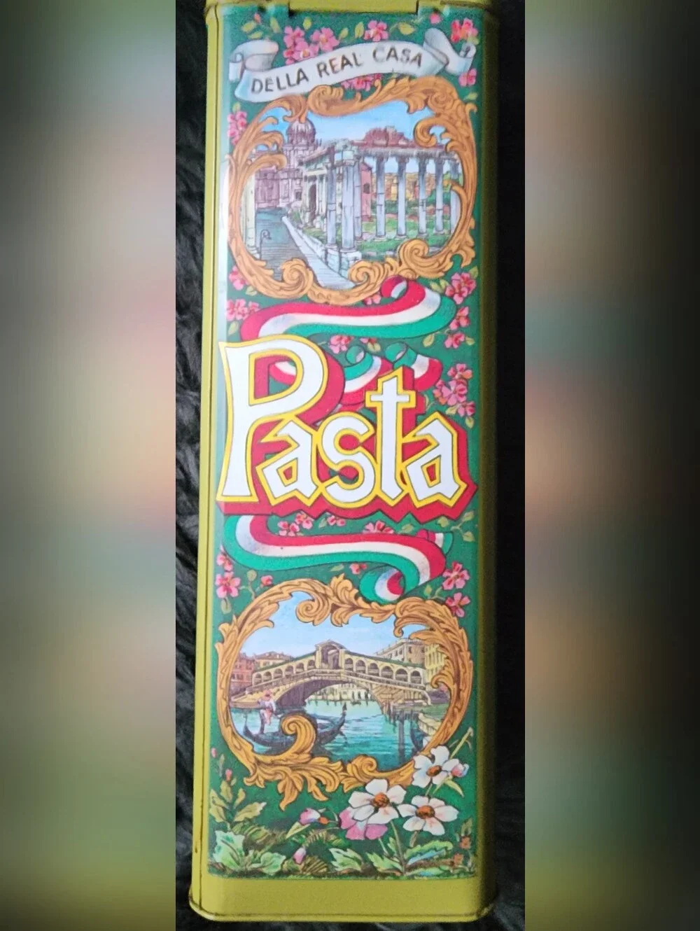 Vntg Pasta Tin 70s